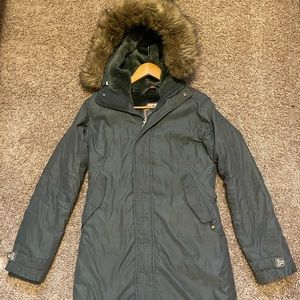 TNA parka winter jacket size S